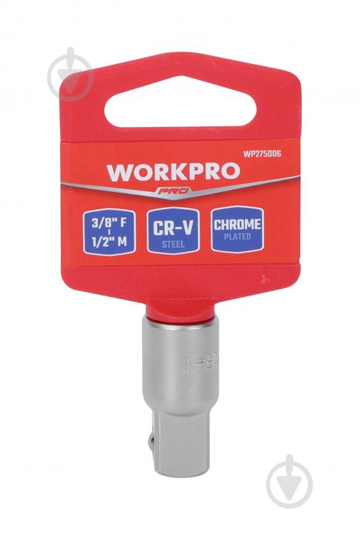 Адаптер WORKPRO 3/8"(F)×1/2"(M) 1 шт. WP275006 - фото 1