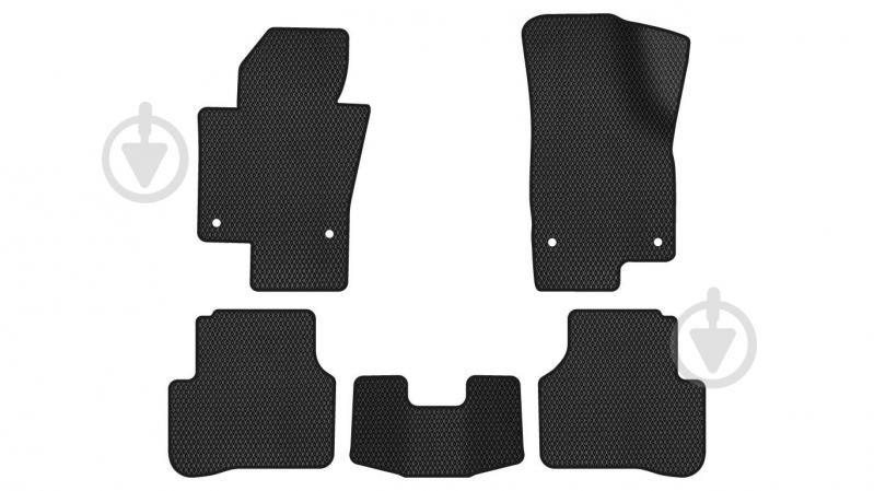 Килимки автомобільні EVAtech Volkswagen Passat (B6) (with armrest) 2005-2010 (VW3263CJ5AV4RBB) універсальні - фото 1