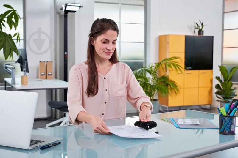 Дырокол Е 216 черный Novus - фото 2 Дырокол Е 216 черный Novus - фото 2