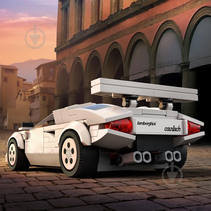 Конструктор LEGO Speed Champions Lamborghini Countach 76908 - фото 6