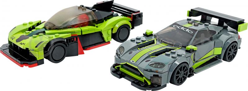 Конструктор LEGO Speed Champions Aston Martin Valkyrie AMR Pro и Aston Martin Vantage GT3 76910 - фото 6