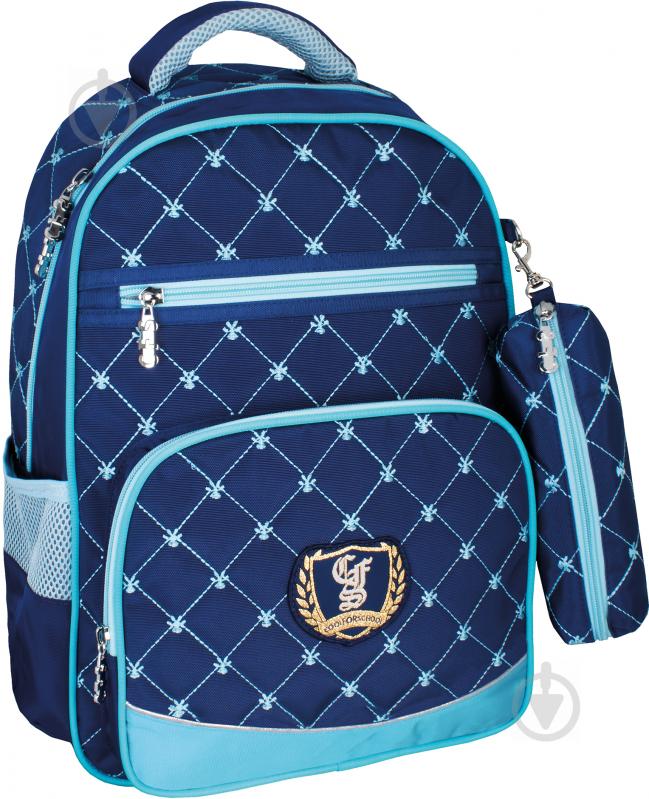 Рюкзак шкільний Cool For School 16 Prestige Royal Blue 400 CF86133 - фото 1