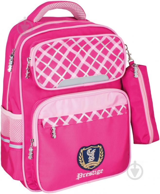 Рюкзак шкільний Cool For School Prestige Royal Pink 400 CF86141 - фото 1