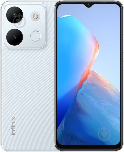 Смартфон Infinix Smart 7 3/64GB iceland white (X6515) - фото 1 Смартфон Infinix Smart 7 3/64GB iceland white (X6515) - фото 1