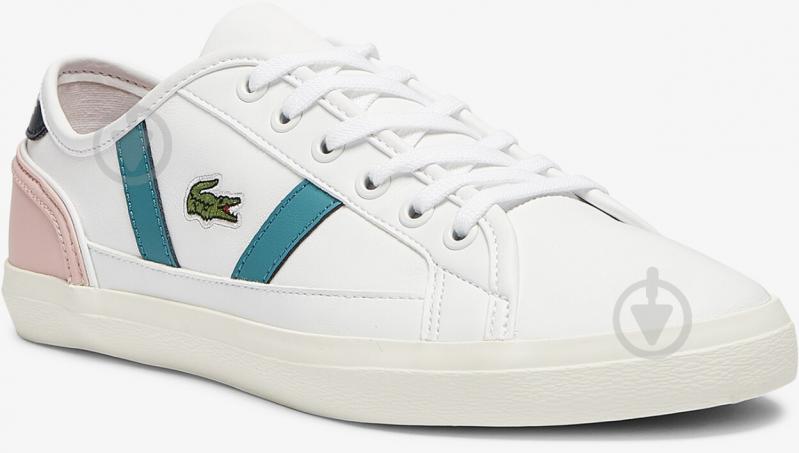 Кроссовки женские демисезонные Lacoste SIDELINE 0721 1 CFA 741CFA00231Y9 р.36 белые - фото 1