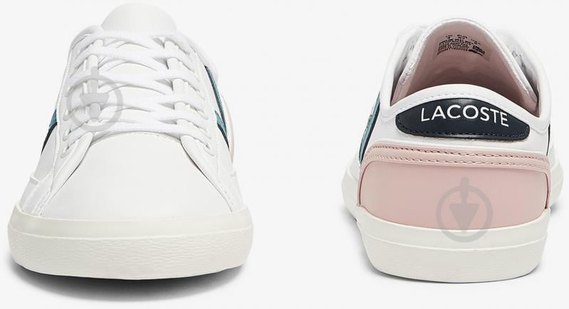 Кроссовки женские демисезонные Lacoste SIDELINE 0721 1 CFA 741CFA00231Y9 р.36 белые - фото 5