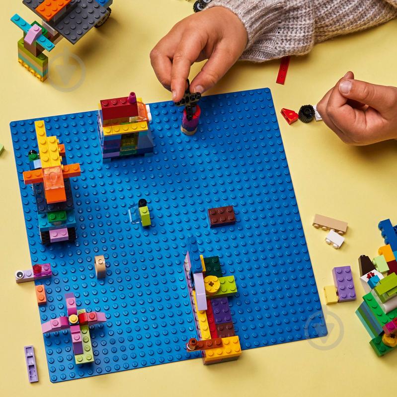 Конструктор LEGO Classic Базова пластина синього кольору 11025 - фото 3