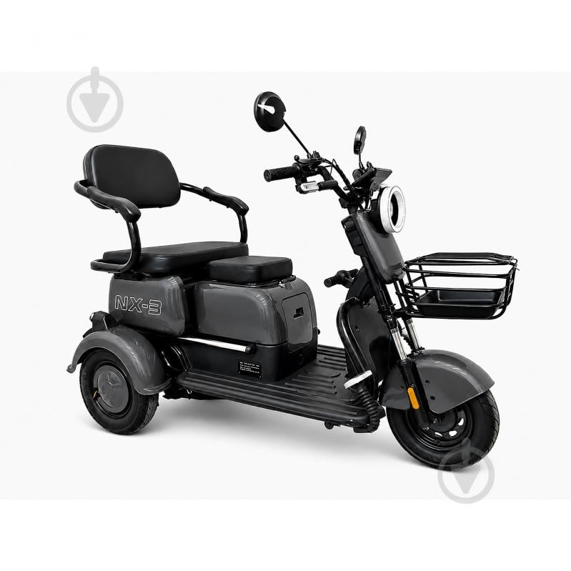 Электроскутер Techno NX3 Grey (NX3.grey) - фото 3 Электроскутер Techno NX3 Grey (NX3.grey) - фото 3