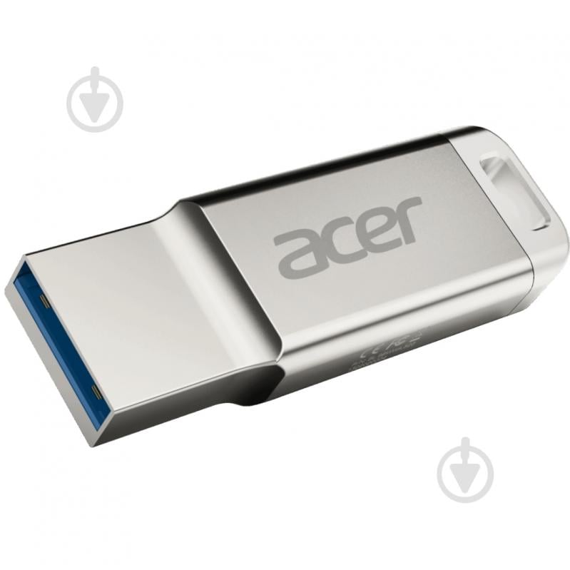 Флеш-память USB Acer 64 ГБ USB 3.2 silver (BL.9BWWA.581) - фото 3