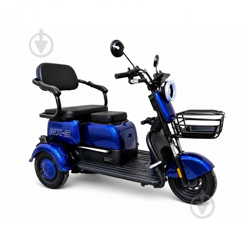 Електроскутер Techno NX3 Blue (NX3.blue) - фото 3