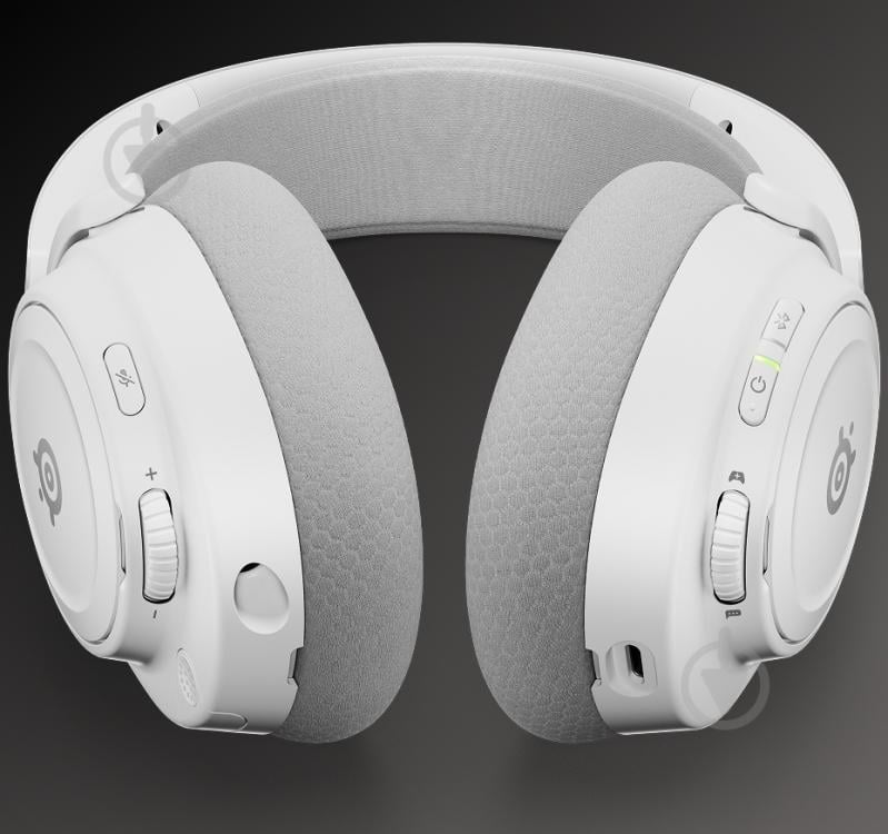 Гарнитура игровая SteelSeries Arctis Nova 7P Gen 2 Wireless white (61745) - фото 6