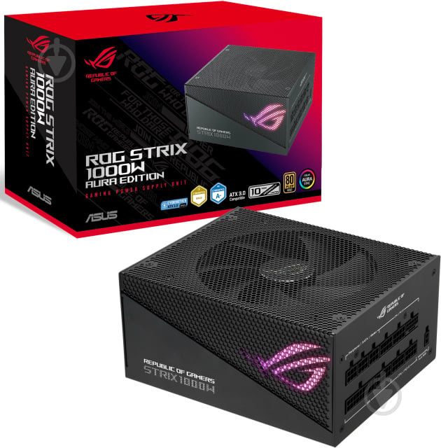 Блок питания Asus ROG STRIX PCIE5 1200W Gold Aura Edition 90YE00P0-B0NA00 1200 Вт - фото 11