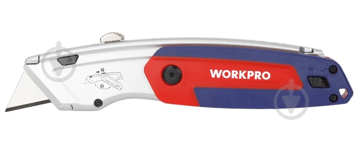 Нож строительный WORKPRO WP213016 - фото 1