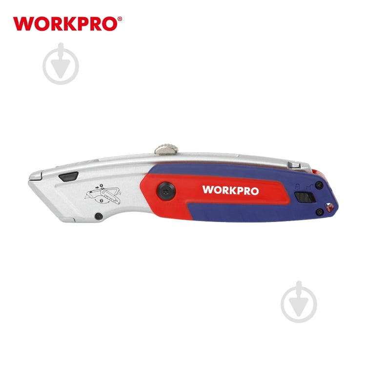 Нож строительный WORKPRO WP213016 - фото 3