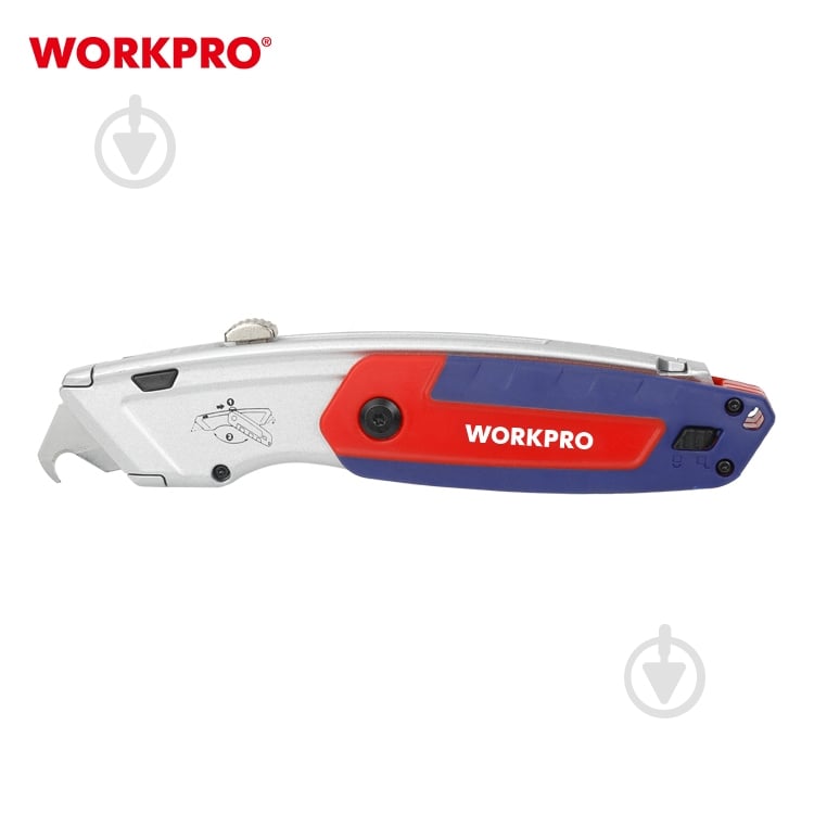 Нож строительный WORKPRO WP213016 - фото 4