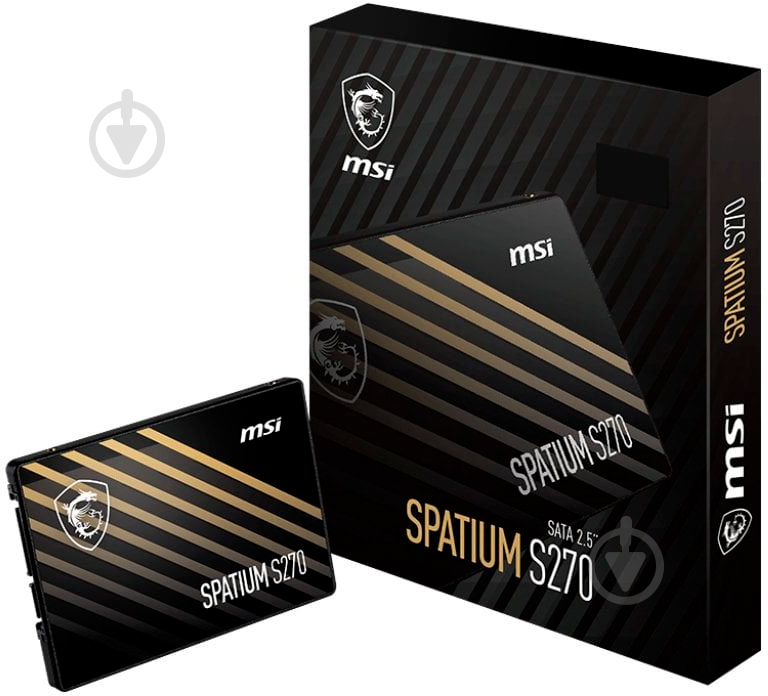 SSD-накопитель MSI Spatium S270 120GB 2,5" SATA III 3D NAND (S78-4406NP0-P83) - фото 2