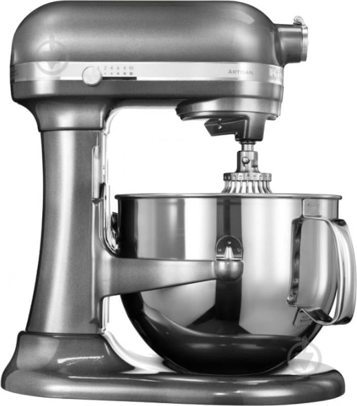 Міксер планетарний KitchenAid Artisan 5KSM7580XEMS 6,9 л 5KSM7580XEMS з підйомною чашею срібний медальйон - фото 1