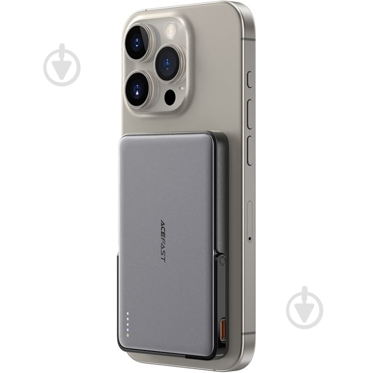 Повербанк Acefast M16 5000 mAh grey (6974316283997) - фото 6