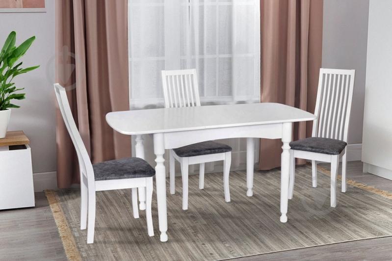 Стол обеденный Поло белый - фото 4 Стол обеденный Поло белый - фото 4