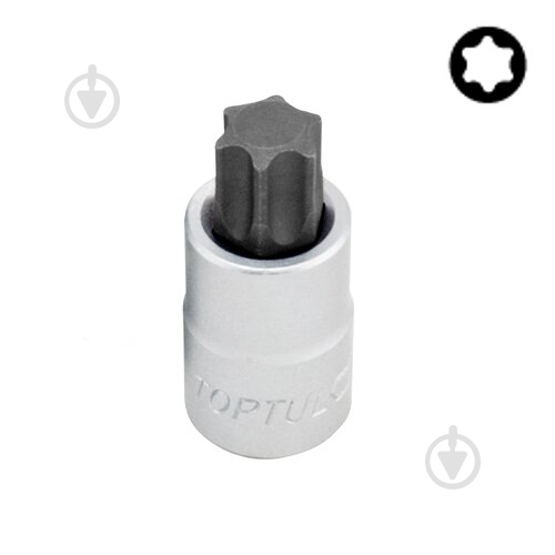 Головка-біта Toptul TORX T10 37мм 1/4" 1 шт. BCFA0810 - фото 1