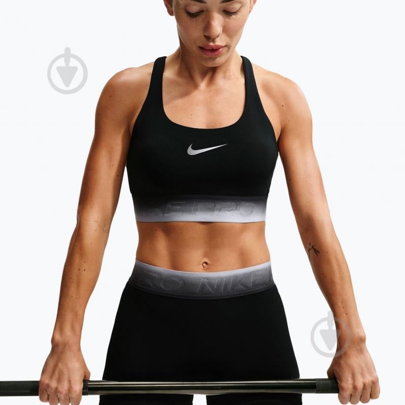 Бра Nike Pro Dri-Fit Light-Support IM9959-010 р.M блакитний - фото 5