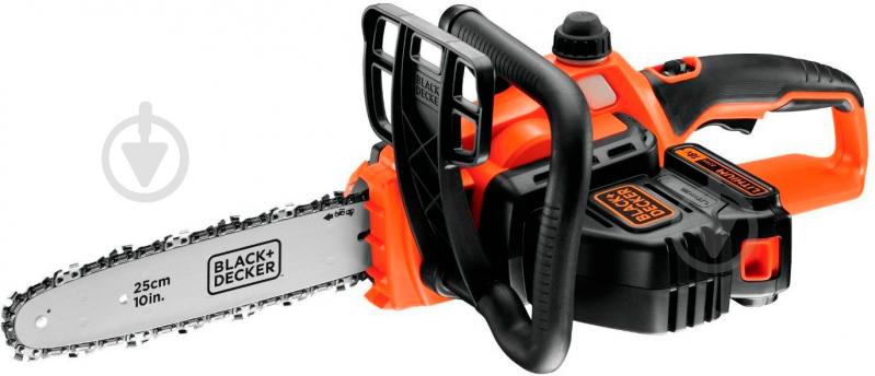 Пила цепная электрическая Black+Decker GKC1825L20 - фото 2