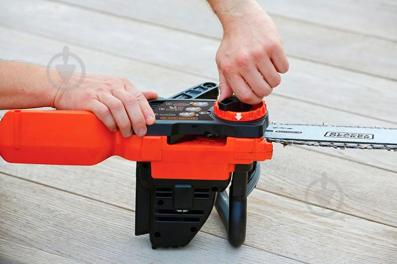 Пила цепная электрическая Black+Decker GKC1825L20 - фото 7