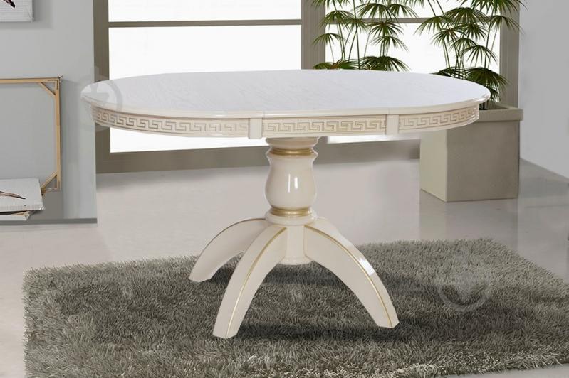 Стіл Престиж слонова кістка/патина - фото 2
