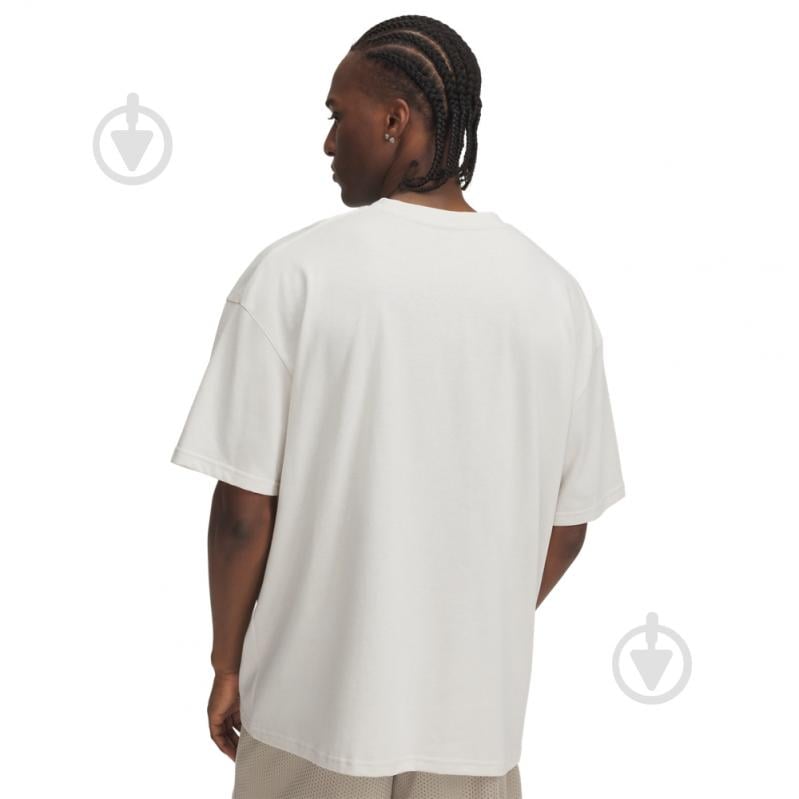 Футболка Under Armour M HW OS Branded SS 1389146-110 р.L бежевий - фото 2