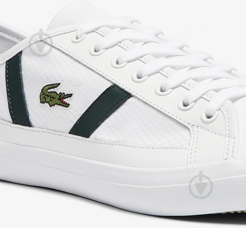 Кросівки чоловічі демісезонні Lacoste SIDELINE 0721 1 CMA 741CMA00181R5 р.45 білі - фото 6