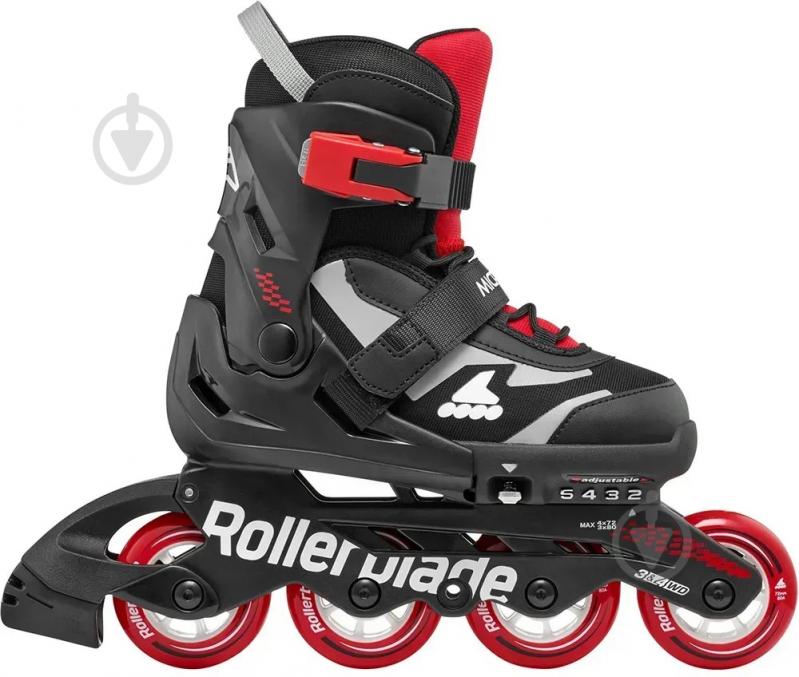 Роликовые коньки Rollerblade Microblade 86B0751530-ND01 р. 28-32 красный - фото 3