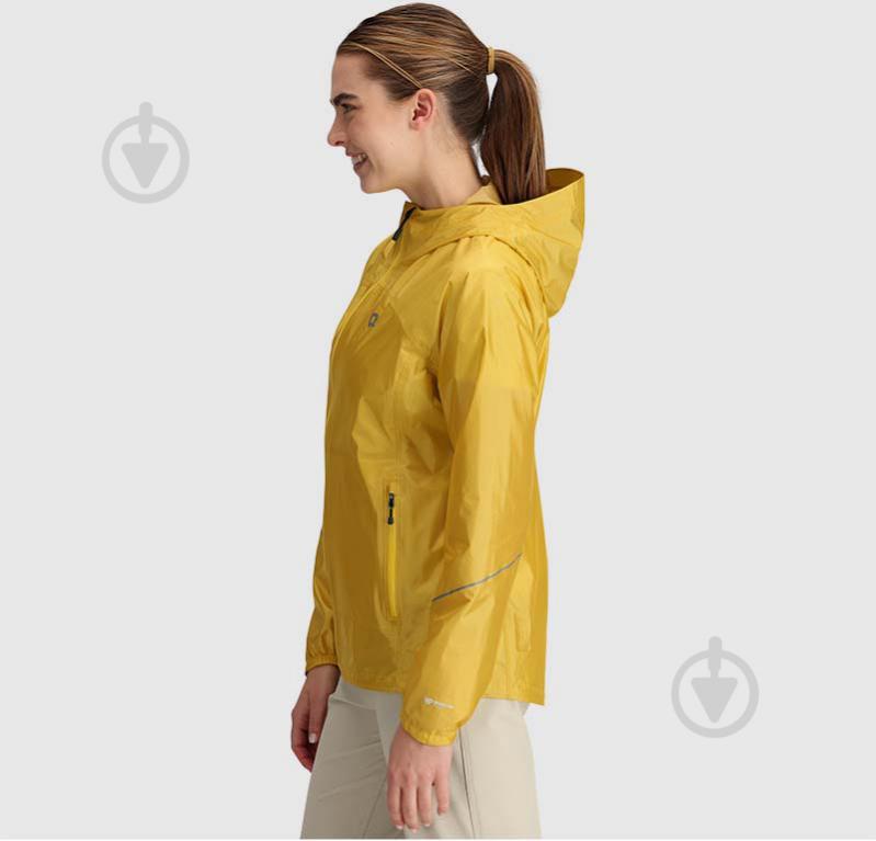 Вітрівка жіноча Outdoor Research HELIUM RAIN JACKET 300236-2189 р.M жовта - фото 3