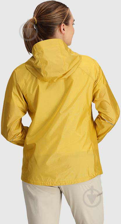 Вітрівка жіноча Outdoor Research HELIUM RAIN JACKET 300236-2189 р.M жовта - фото 5