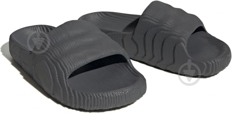 Тапочки Adidas ADILETTE 22 HP6522 р.43 1/3 серый - фото 3