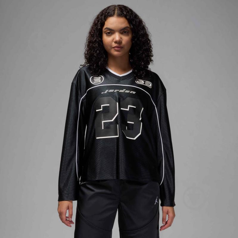 Джерсі Jordan W J LS JRSY TOP HF9459-010 р.XS сірий - фото 1