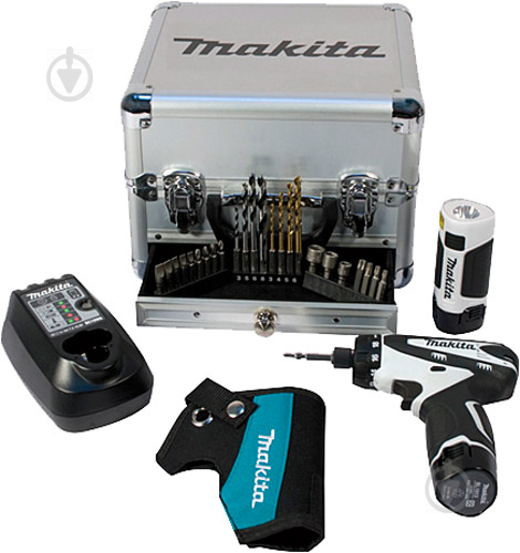 Набор Makita Аккумуляторный шуруповерт MAKITA DF030DWX и оснастка DF030DWX01 - фото 2