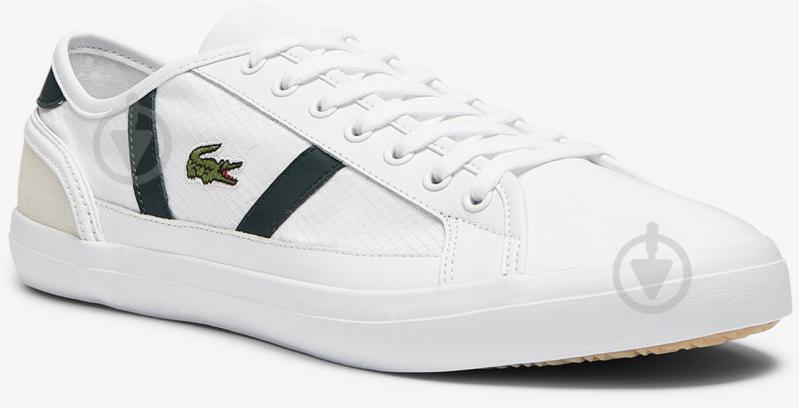 Кроссовки мужские демисезонные Lacoste SIDELINE 0721 1 CMA 741CMA00181R5 р.41,5 белые - фото 1