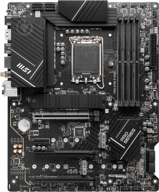 Материнська плата MSI Pro Z790-P WIFI (Socket 1700, Intel Z790, ATX) - фото 1