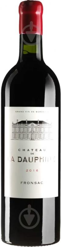 Вино Chateau de la Dauphine 2016 красное сухое 0,75 л - фото 1 Вино Chateau de la Dauphine 2016 красное сухое 0,75 л - фото 1