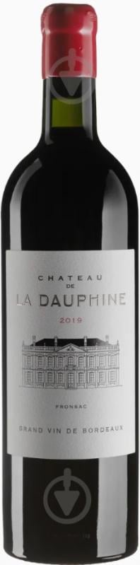 Вино Chateau de la Dauphine 2019 красное сухое 0,75 л - фото 1 Вино Chateau de la Dauphine 2019 красное сухое 0,75 л - фото 1