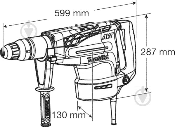 Перфоратор Makita HR5211C - фото 4