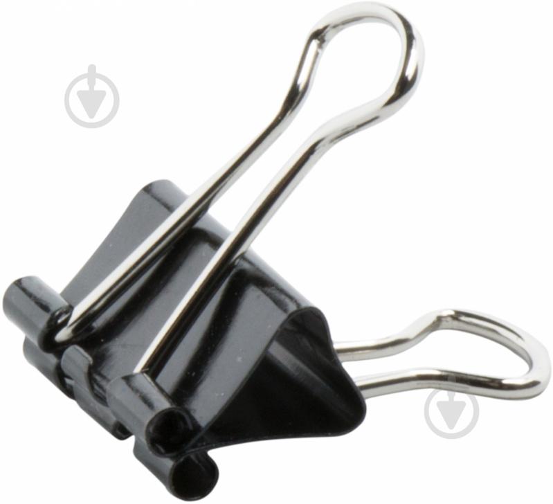 Биндер 19 мм 12 шт чёрный - фото 2 Биндер 19 мм 12 шт чёрный - фото 2