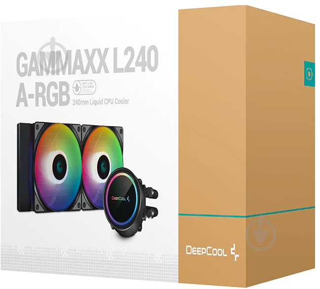 Система водяного охолодження Deepcool Gammaxx L240 A-RGB (DP-H12CF-GL240-ARGB) - фото 6