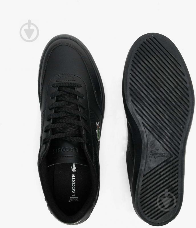 Кроссовки мужские демисезонные Lacoste COURT-MASTER 0721 1 CMA 741CMA003602H р.44,5 черные - фото 5