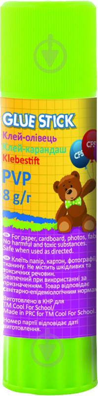 Клей-карандаш BEAR , PVP, 8 г CF45242 Cool For School - фото 1