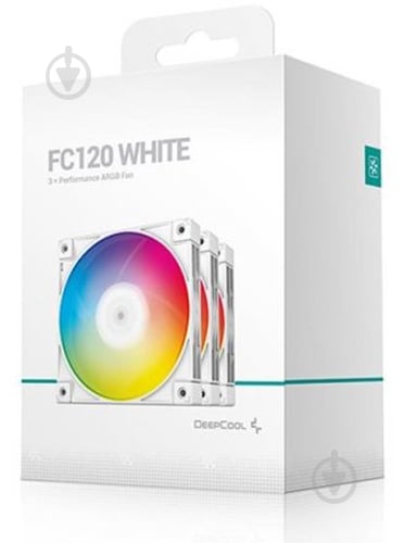 Корпусный кулер Deepcool FC120 WHITE-3 IN 1 - фото 9