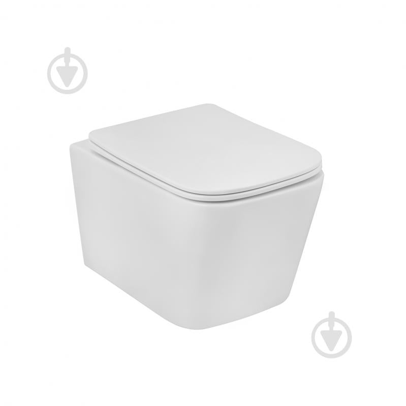 Унітаз підвісний Kroner безобідковий Eifel WHI483429 TORNADO з сидінням (KE483429WHIT) - фото 1 Унітаз підвісний Kroner безобідковий Eifel WHI483429 TORNADO з сидінням (KE483429WHIT) - фото 1