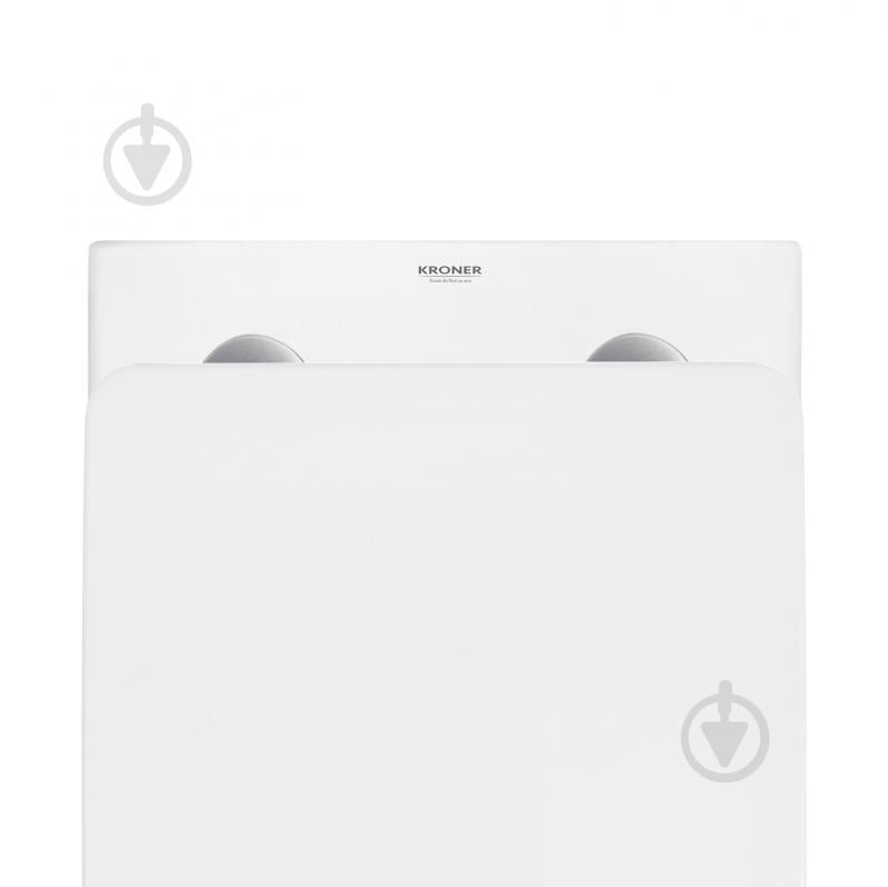 Унітаз підвісний Kroner безобідковий Eifel WHI483429 TORNADO з сидінням (KE483429WHIT) - фото 2 Унітаз підвісний Kroner безобідковий Eifel WHI483429 TORNADO з сидінням (KE483429WHIT) - фото 2