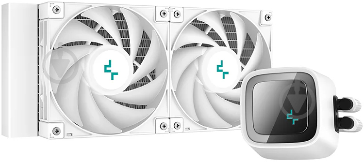 Система водяного охолодження Deepcool LS520 White (R-LS520-WHAMNT-G-1) - фото 2