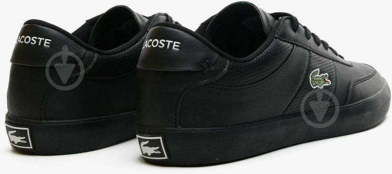 Кросівки чоловічі демісезонні Lacoste COURT-MASTER 0721 1 CMA 741CMA003602H р.41,5 чорні - фото 4